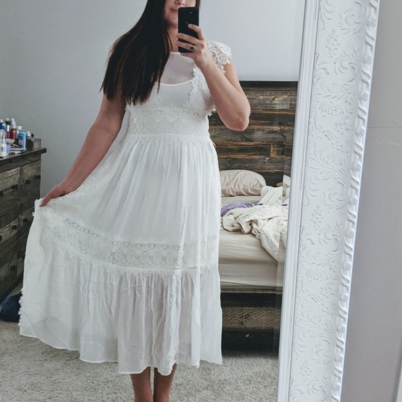 🆕🌿SUNDANCE bohemian LACE DRESS🌿 - Picture 4 of 10